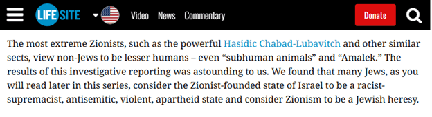 LSN: Chabad Considers Non-Jews to be Amalek LSN: Chabad Considers Non-Jews to be Amalek