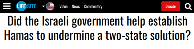 LSN: Israel Helped Establish Hamas LSN: Israel Helped Establish Hamas