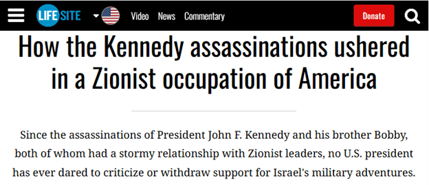 LSN: Kennedy Assasinations ushered in a Zionist Occupation of America LSN: Kennedy Assasinations ushered in a Zionist Occupation of America