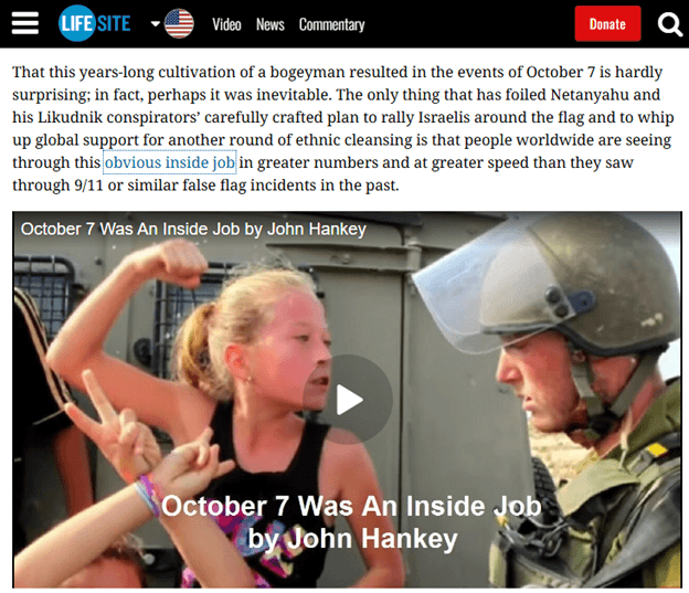 LSN: October7 Massacre was an Inside Job LSN: October7 Massacre was an Inside Job